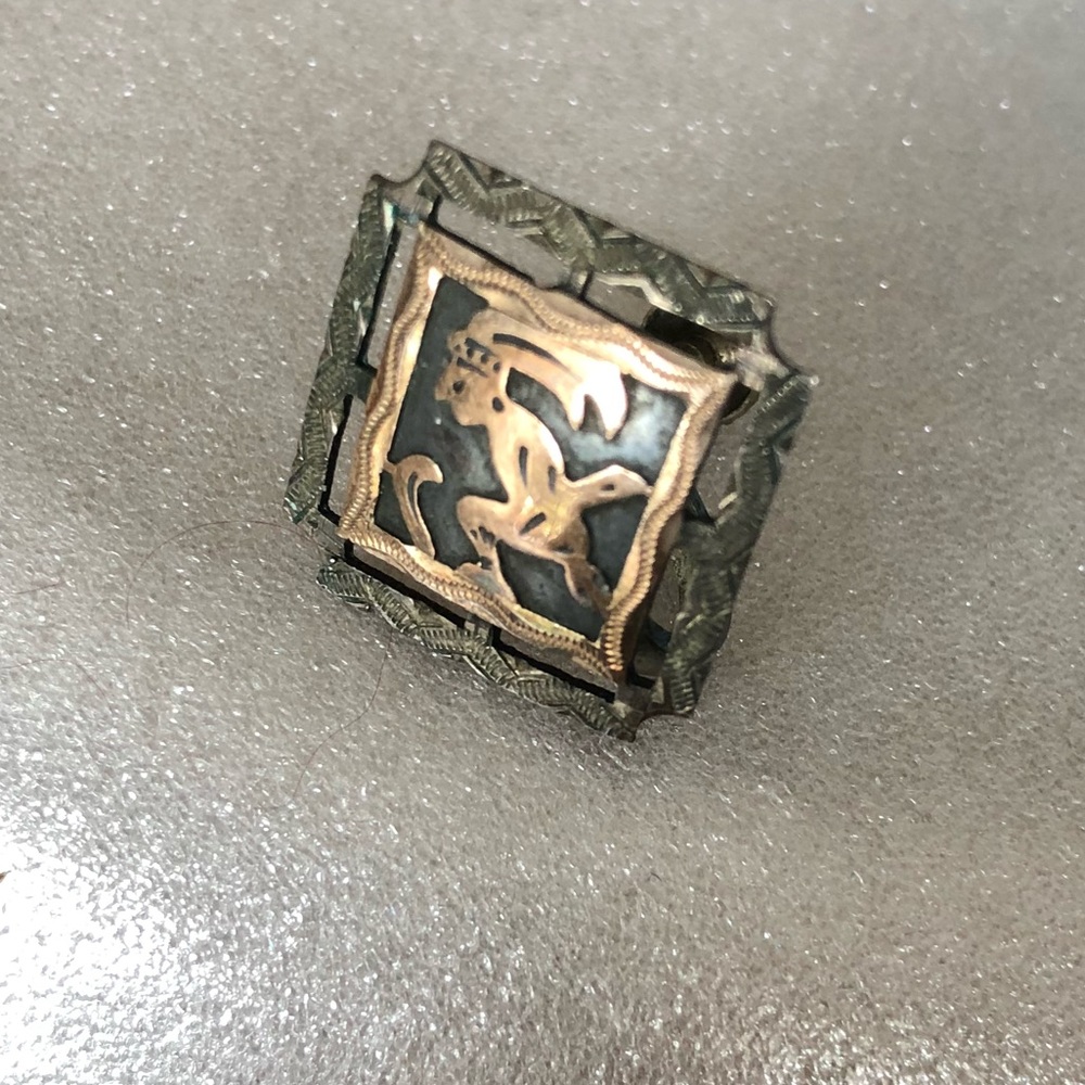 Alpaca Mexican earring vintage